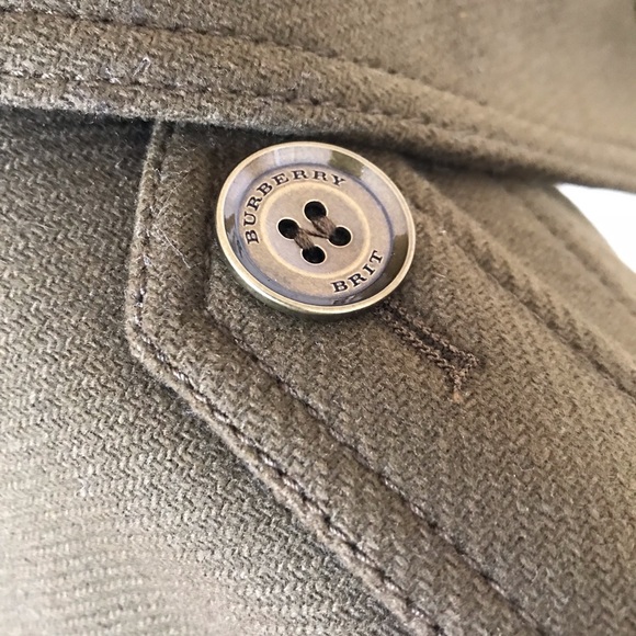 NWT Burberry Brit Khaki coat - Picture 4 of 8